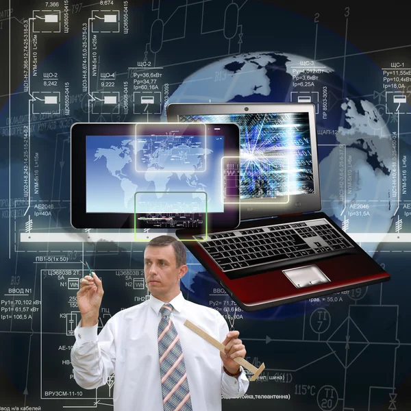 Computer technology — Stock Photo, Image