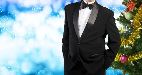 Tuxedo.Holiday jul — Stockfoto