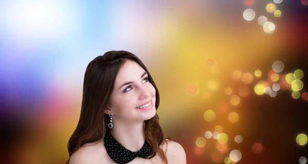 Mooie Kaukasische Young Women.Holiday — Stockfoto