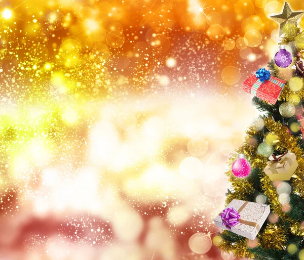 Helgdagar nyår Tree.Merrychristmas — Stockfoto