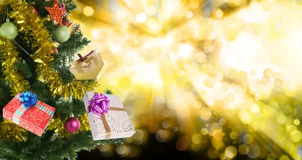 Yeni yıl Tree.Merry Noel — Stok fotoğraf