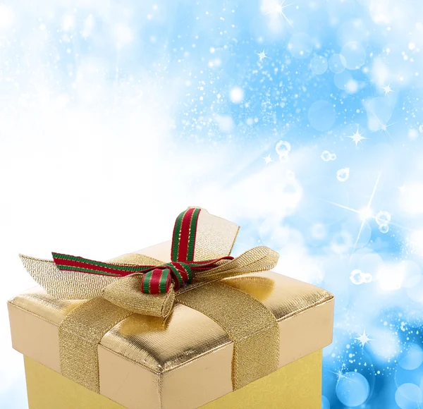 Confezione regalo vacanza.Natale — Foto Stock