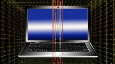 Science.Genetic.Computer klonlama insanlar gelecek. Animasyon