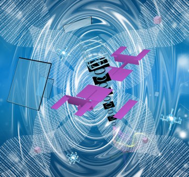 Cosmos teknoloji. Yüksek hızlı internet. Bağlantı