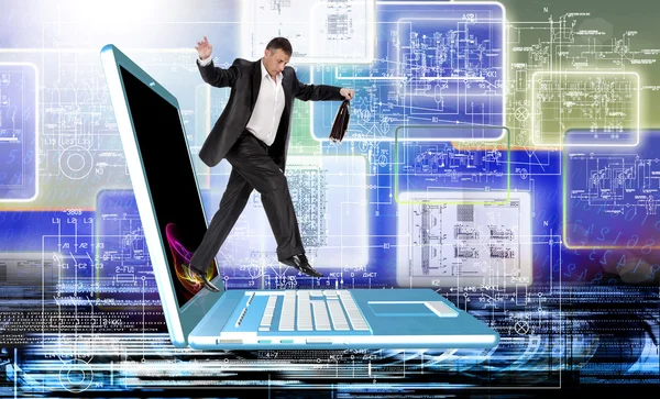 Creation engineering computers technology — Stock Photo, Image