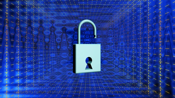 Computer Sicherheit Finanzwirtschaft Sicherheit Internet — Stockfoto