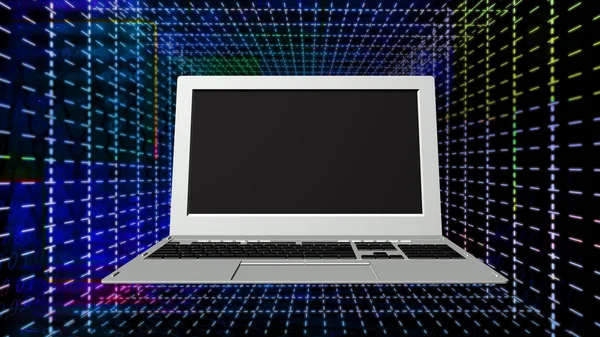 Innovative laptop.internet.connection-Technologie — Stockfoto