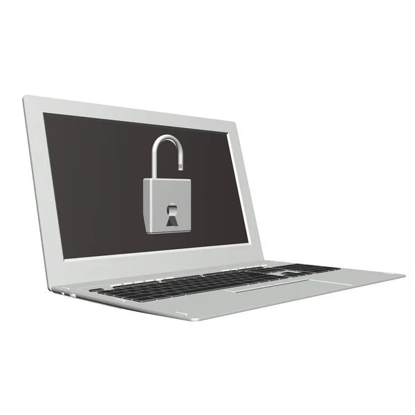 Sicurezza in Internet . — Foto Stock