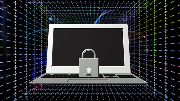 Sicurezza in Internet . — Foto Stock