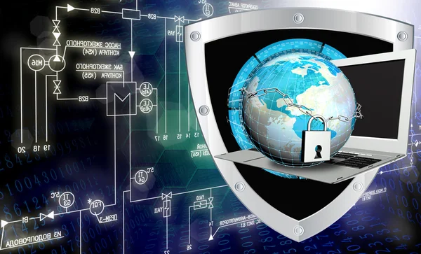 Sicherheit internet.safety verbindungskonzept — Stockfoto