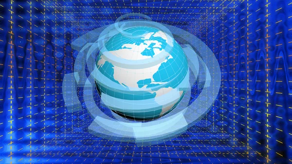 Internet technologies.Science.Connection — Stock Photo, Image