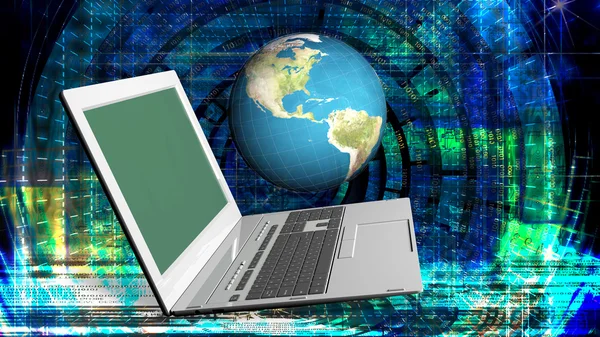 Tecnologie Internet informatiche innovative globali per le imprese — Foto Stock