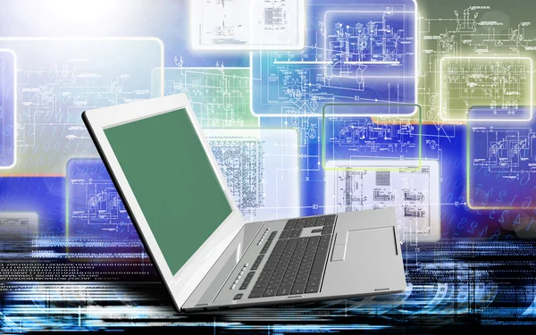 Ingeniería informática Internet tecnologías — Foto de Stock