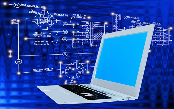 Engineering computer Internet technology — Stock Photo, Image