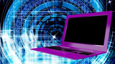 Yenilikçi bilgisayar Internet teknoloji global iş