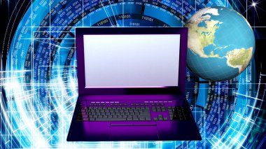 Küresel yenilikçi bilgisayar Internet teknoloji iş için