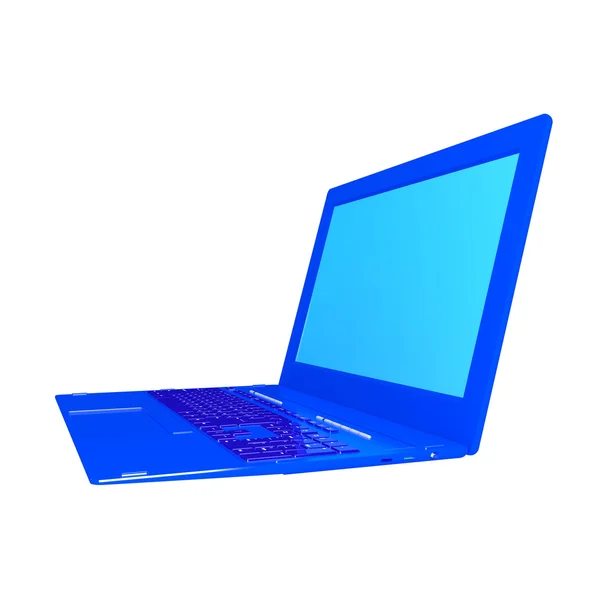 Innovatieve hoge moderne computer laptop. Nieuwe computertechnologie — Stockfoto