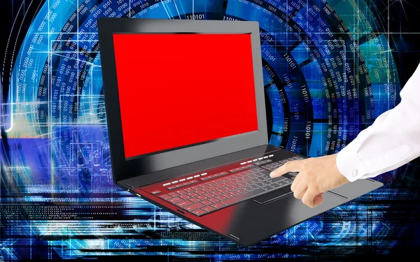 Globale innovative Computer-Internet-Technologie — Stockfoto