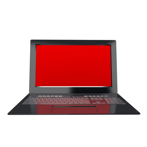 Hög innovation modern laptop för global Internetteknik — Stockfoto