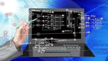 Oluşturma yüksek hız ve yüksek teknolojik Internet haberleşme