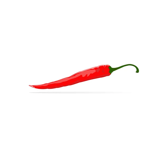 Röd chili pepper.spice.vector — Stock vektor