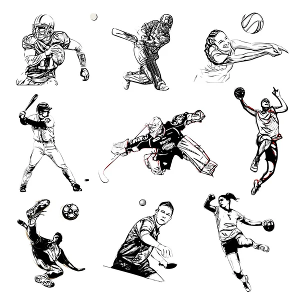 Easy Drawings Athletics 44 photos  Drawings for sketching and not only   PapikPRO