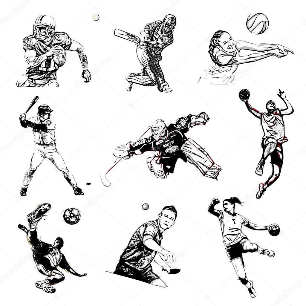 sports vector illustration