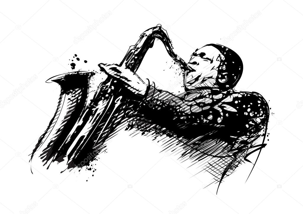 jazzman illustration