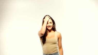 Güzellik esmer seksi kadın video