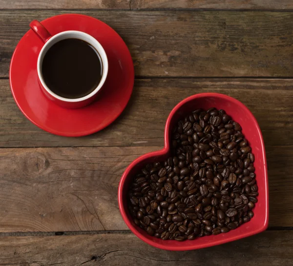 Love for coffee — Stock Photo, Image
