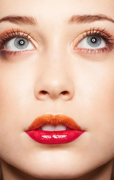 Trucco perfetto su un modello — Foto Stock