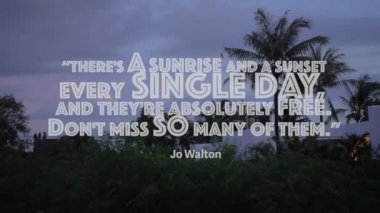 alıntı gündoğumu ve günbatımı hakkında