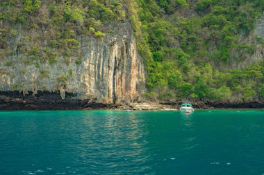 Maya Bay Phi phi islands, Thailand  clipart
