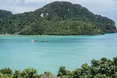 Güzel bir deniz ve cennet ada Tayland görüntüleyin