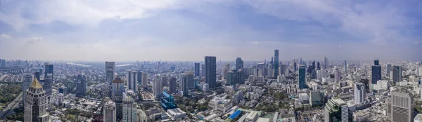 Bangkok Şehri Panoramik Manzarası — Stok fotoğraf