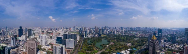 Bangkok Şehri Panoramik Manzarası — Stok fotoğraf