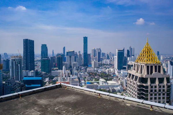 Bangkok Rooftop Copyspace Top Town — Stock Photo, Image