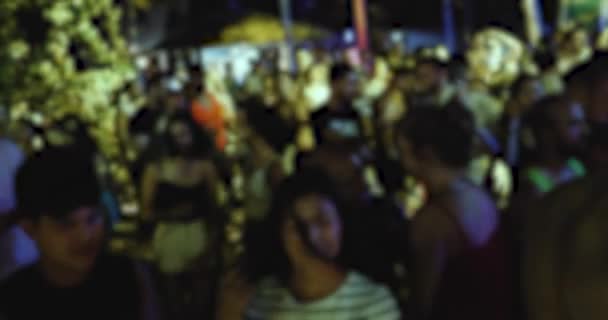 晚会或音乐会期间的人群 — 图库视频影像