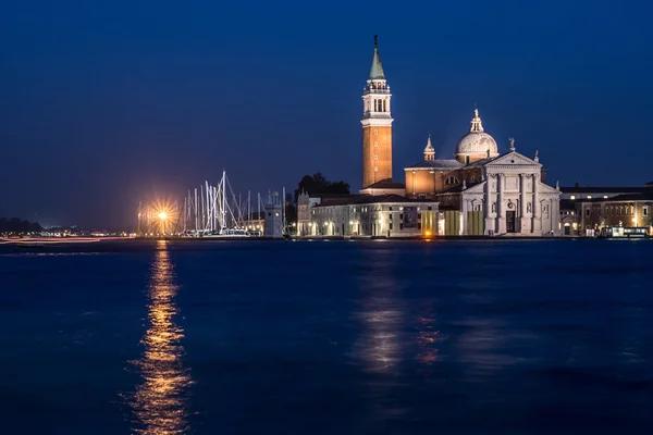 View of San Maggiore Church and campanile — Stock Photo, Image