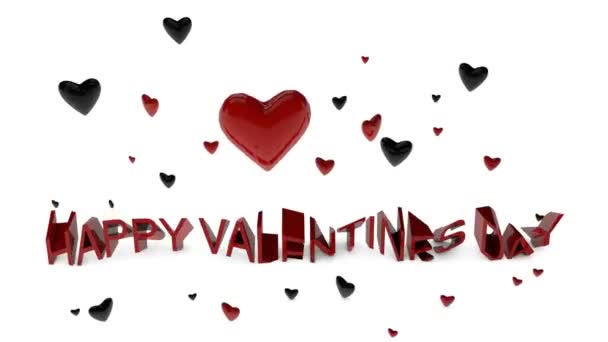 Feliz día de San Valentín — Vídeos de Stock