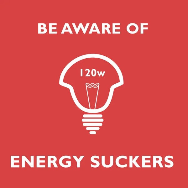 Energy sucker — Stock Photo, Image