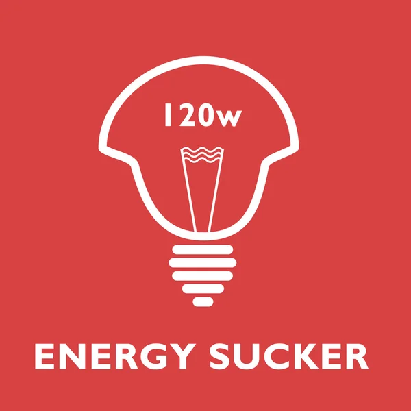 Energie sucker — Stockfoto