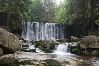 şelale dziki karkonoszy, karpacz, Polonya