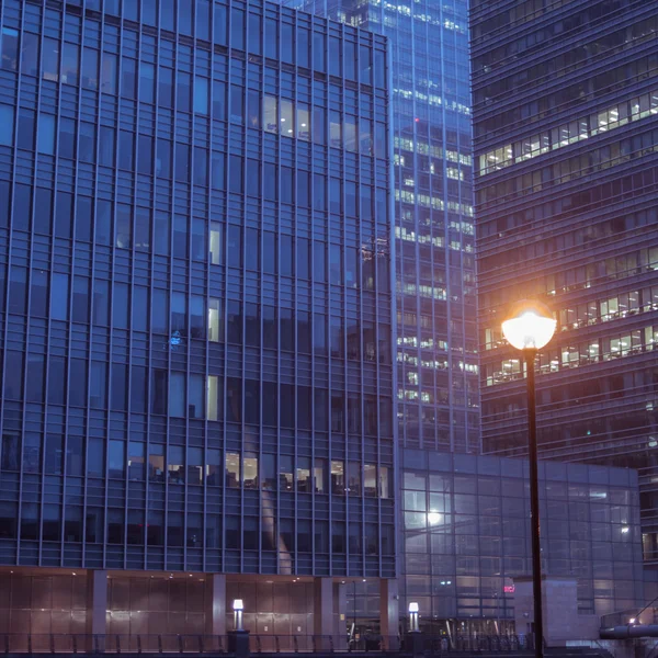 Office Buildings Canary Wharf, London — Stock Photo, Image