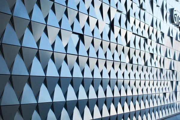 Triangular shaped wall design — Stock Photo, Image
