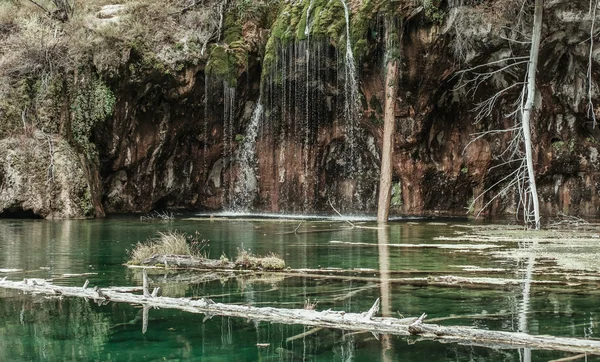 Colgando del lago, Glenwood Springs, Colorado — Foto de Stock