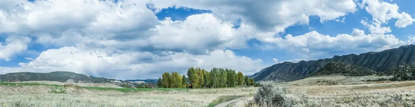 Панорама гор Колорадо, новый замок — стоковое фото
