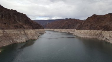 Nevada ve arizona, siyah Kanyon sınırındaki hidroelektrik jeneratörler