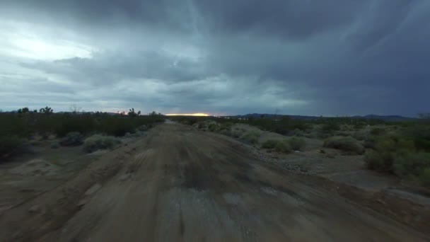 Nevada ve soutern sideroad california — Stok video