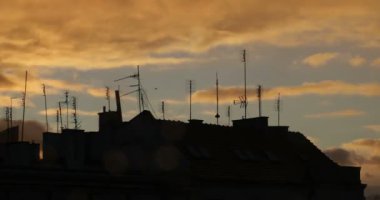 Eski kasaba timelapse Doğu Avrupa wroclaw